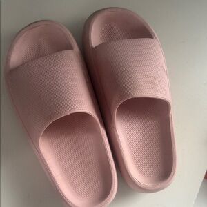 Pink Slide Sandals